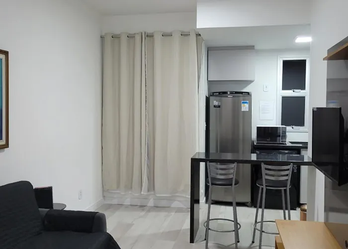 Flat Quarto E Sala Completo